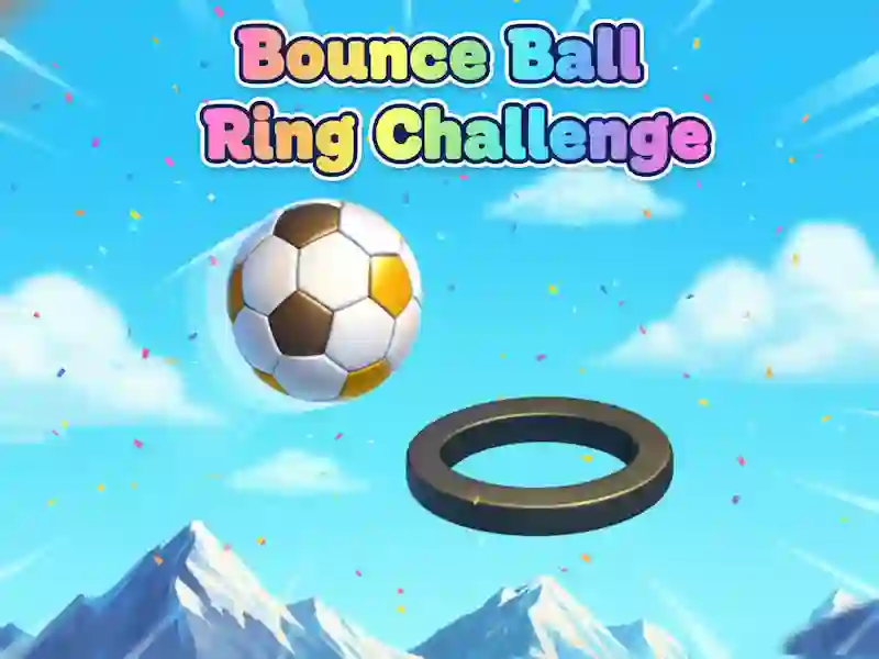 Oyunu Bounce Ball Ring Challenge çevrimiçi