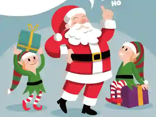 Oyunu Santa Merry Xmas Puzzle çevrimiçi