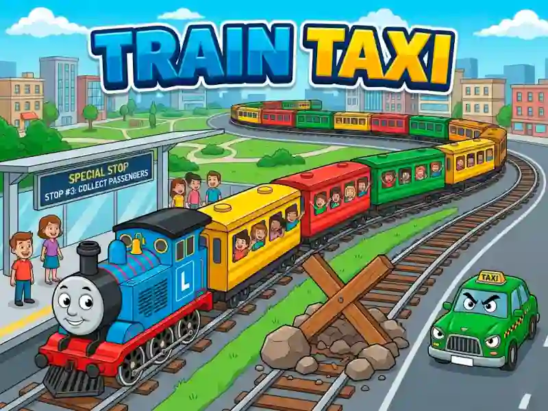 Oyunu Train Taxi çevrimiçi