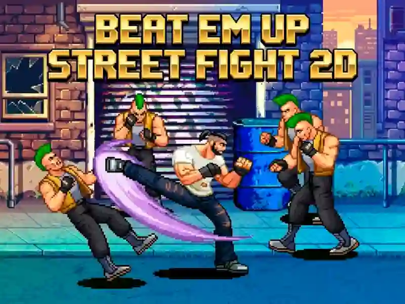 Oyunu Beat Em Up Street Fight 2d çevrimiçi