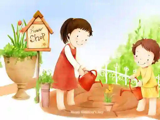 Oyunu Cartoon Childrens Day Puzzle çevrimiçi