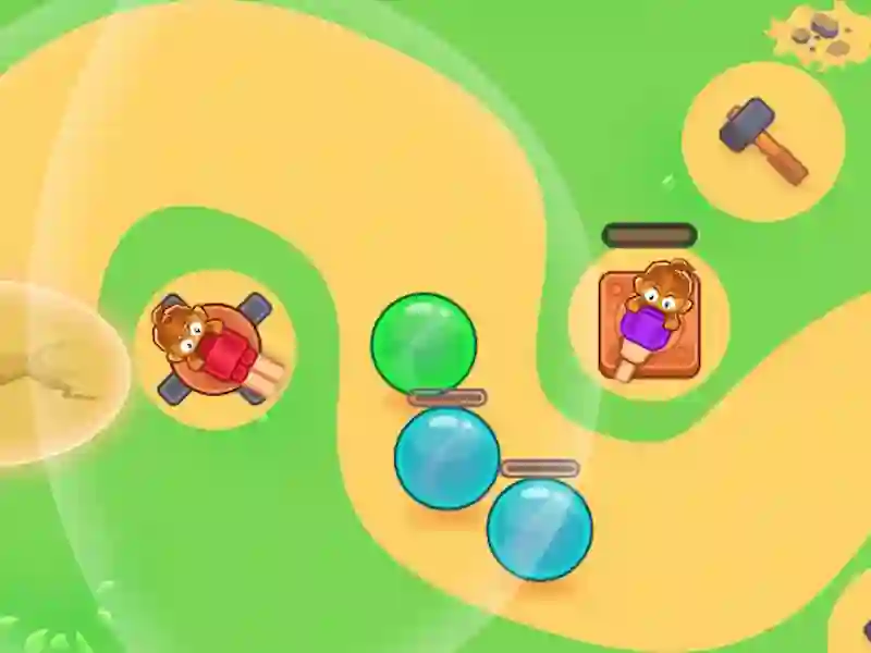 Oyunu Monkey Bubble Defense çevrimiçi