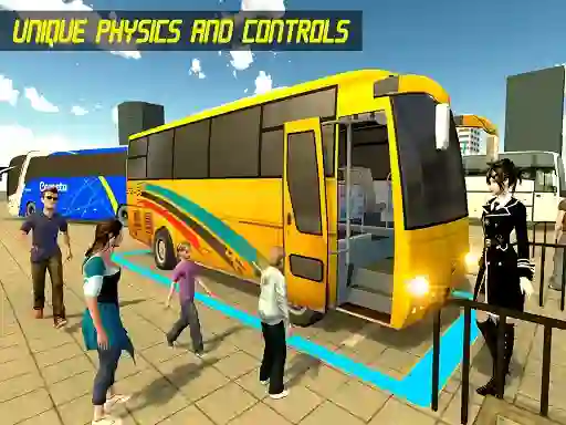 Oyunu Modern Bus Parking Advance Bus çevrimiçi