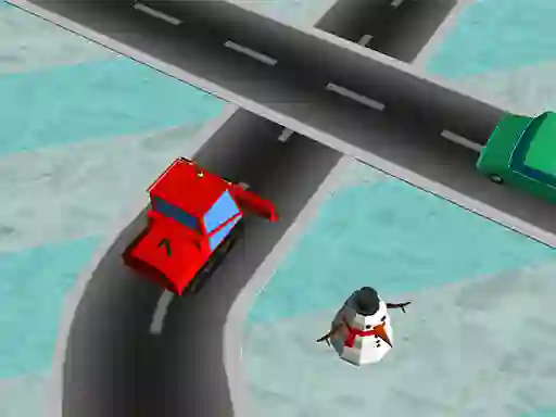 Oyunu Traffic Run Christmas çevrimiçi