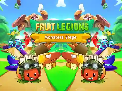Oyunu Fruit Legions: Monsters Siege çevrimiçi