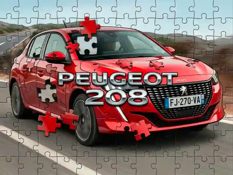 Oyunu Peugeot 208 çevrimiçi