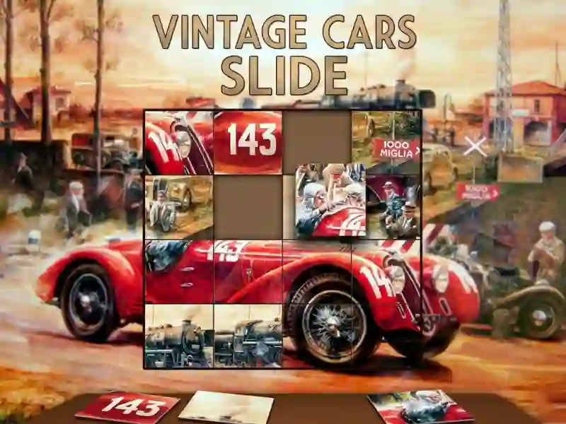 Oyunu Vintage Cars Slide çevrimiçi