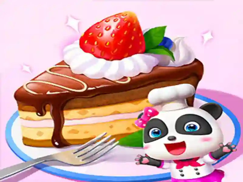 Oyunu Little Panda Cake Shop çevrimiçi