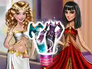 Oyunu Dolly Princess vs. Villain Dress Up çevrimiçi