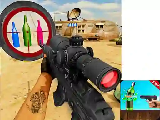 Oyunu Sniper Bottle Shooting çevrimiçi