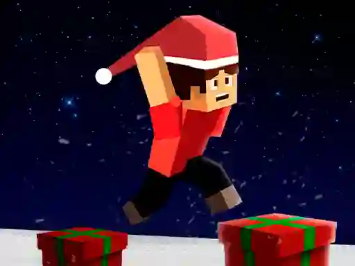 Oyunu Parkour Block Xmas Special çevrimiçi