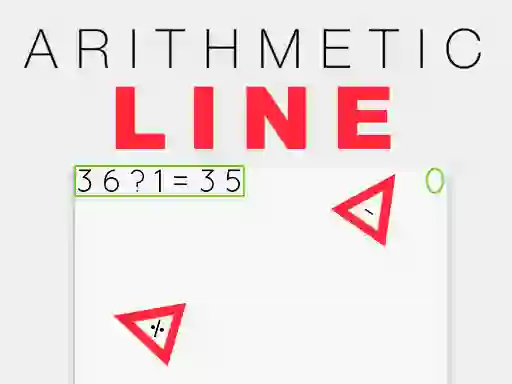 Oyunu Arithmetic line çevrimiçi