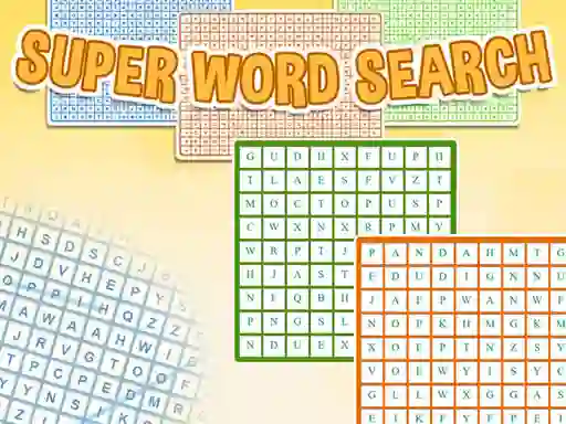 Oyunu Super Word Search çevrimiçi