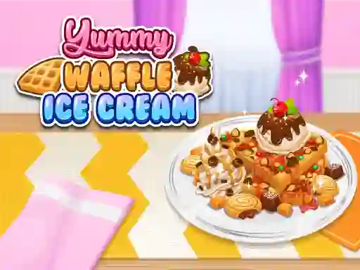 Oyunu Yummy Waffle Ice Cream çevrimiçi
