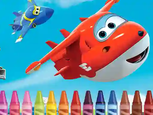 Oyunu Superwings Coloring çevrimiçi