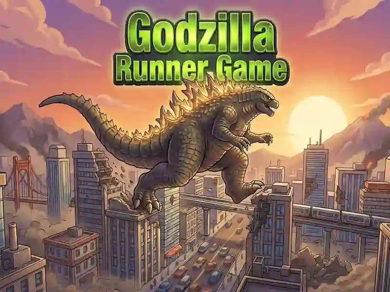 Oyunu Godzilla Runner Game çevrimiçi