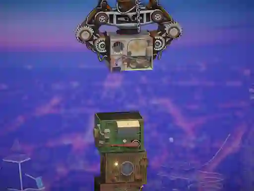 Oyunu Steampunk Tower Builder çevrimiçi