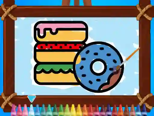 Oyunu Kids Coloring Bakery çevrimiçi