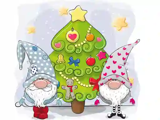 Oyunu Cute Gnomes Hidden Stars çevrimiçi