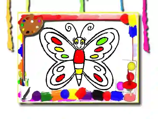 Oyunu Butterfly Coloring Book çevrimiçi