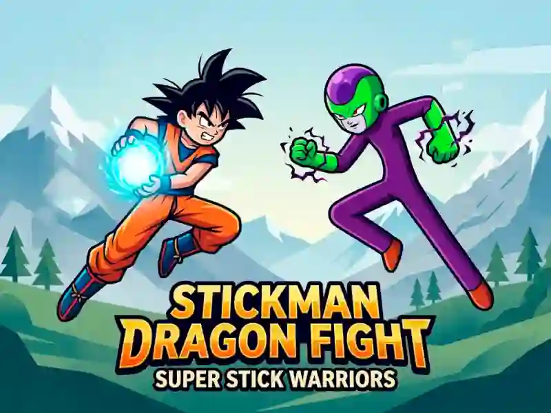 Oyunu Stickman Dragon Fight - Super Stick Warriors çevrimiçi