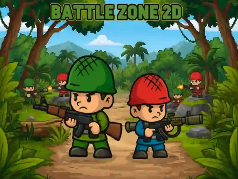 Oyunu Battle Zone 2D çevrimiçi