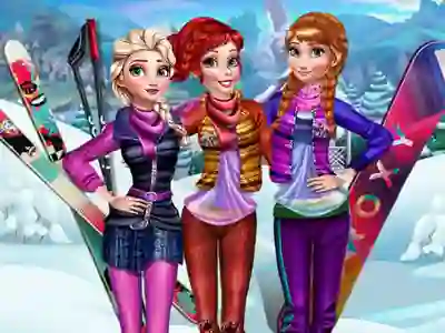Oyunu Princesses Visit Arendelle çevrimiçi