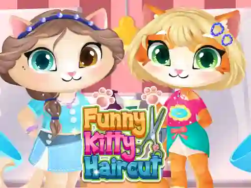 Oyunu Funny Kitty Haircut çevrimiçi
