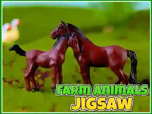 Oyunu Farm Animals Jigsaw çevrimiçi