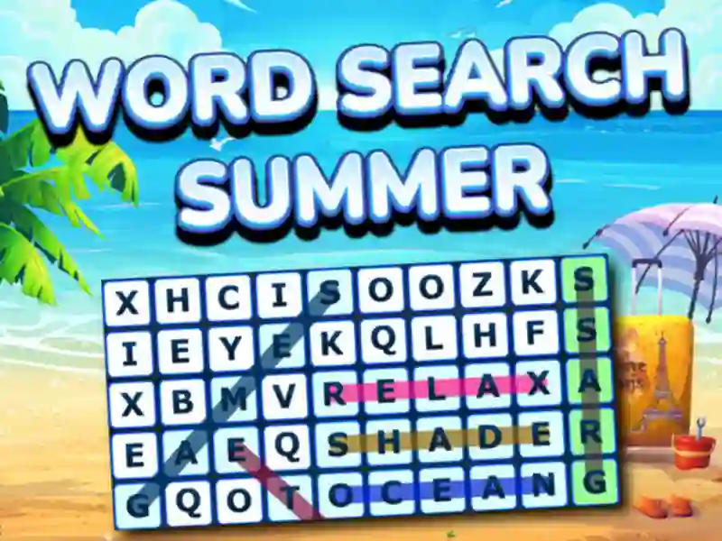 Oyunu Word Search Summer çevrimiçi