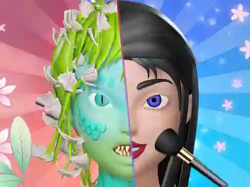 Oyunu Monster Makeup 3D çevrimiçi