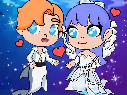 Oyunu Mermaid Wedding World çevrimiçi