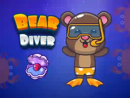 Oyunu Bear Diver çevrimiçi