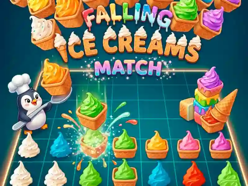Oyunu Falling Ice Creams Match çevrimiçi