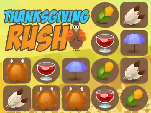Oyunu Thanksgiving Rush çevrimiçi