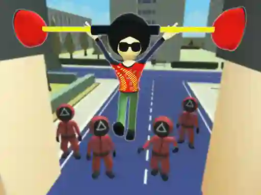 Oyunu Squid Fall Guy çevrimiçi