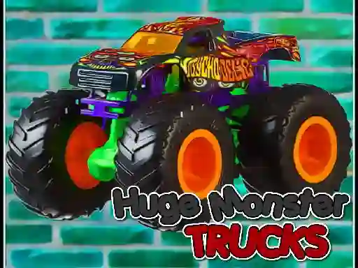 Oyunu Huge Monster Trucks çevrimiçi