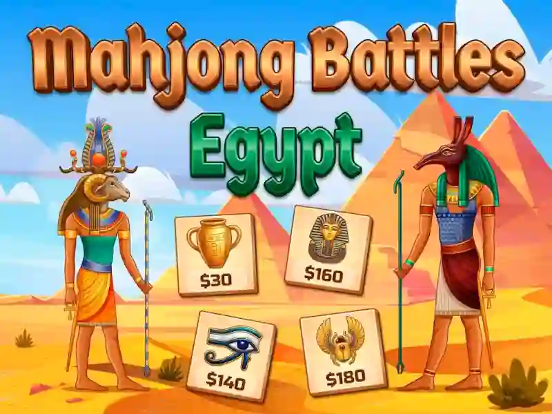Oyunu Mahjong Battles Egypt çevrimiçi