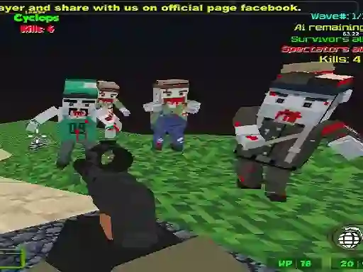 Oyunu Blocky Combat SWAT Zombie Survival çevrimiçi