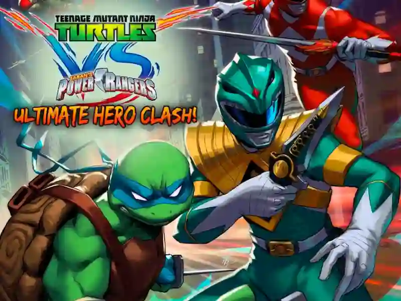 Oyunu Teenage Mutant Ninja Turtles VS Power Rangers: Ultimate Hero Clash çevrimiçi