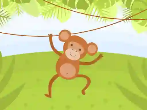 Oyunu Funny Monkeys Coloring çevrimiçi