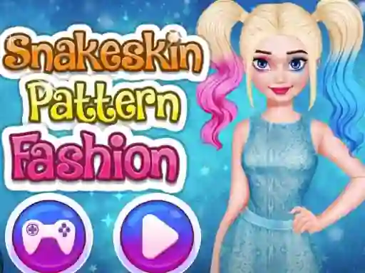Oyunu Snakeskin Pattern Fashion çevrimiçi