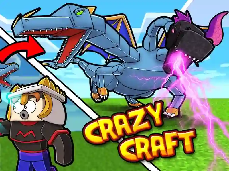 Oyunu Crazy Craft çevrimiçi
