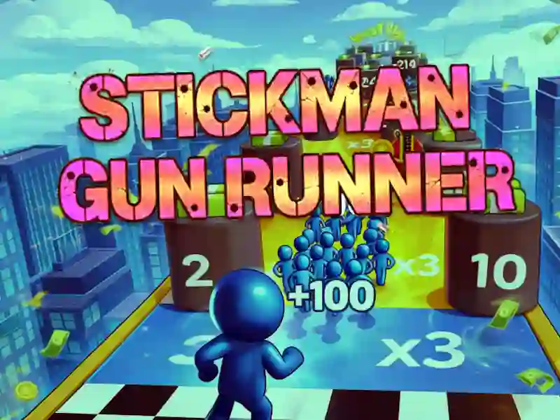 Oyunu Stickman Gun Runner çevrimiçi