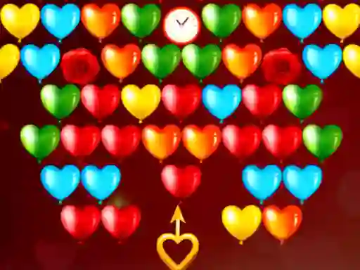 Oyunu Bubble Shooter Valentines çevrimiçi