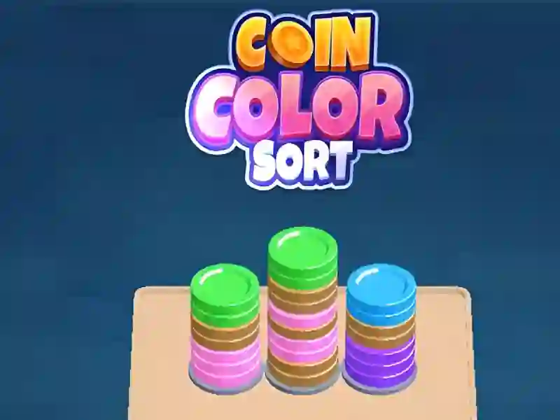 Oyunu Coin Color Sort çevrimiçi