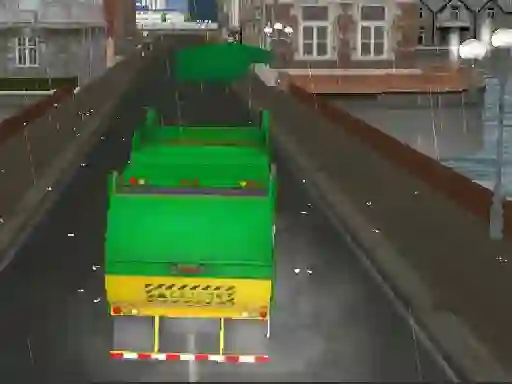 Oyunu Amsterdam Truck Garbage çevrimiçi