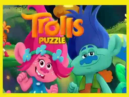 Oyunu Trolls Puzzle çevrimiçi