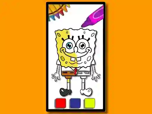 Oyunu SpongeBob Coloring Adventure çevrimiçi