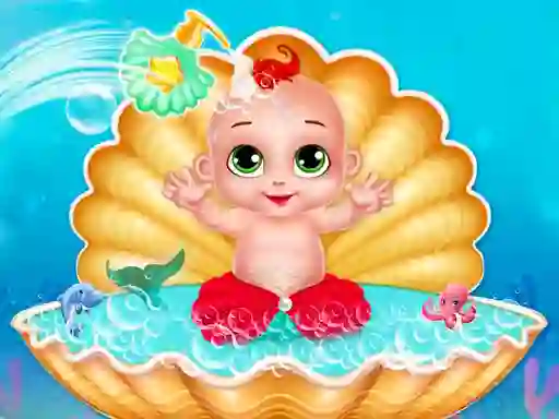 Oyunu Mermaid Baby Care çevrimiçi